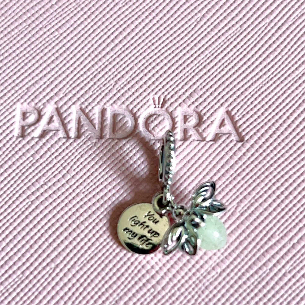 Pandora Firefly Glow in the Dark Charm New